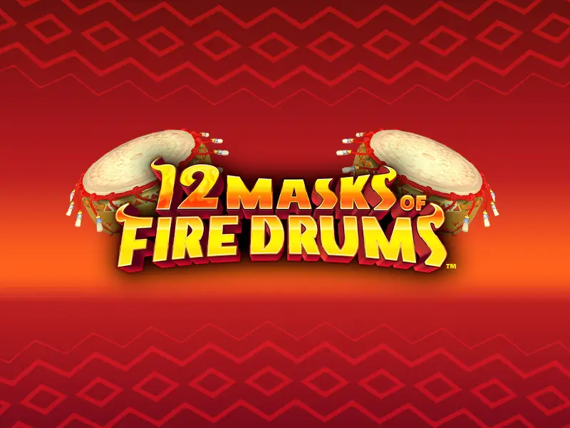 Capa do jogo 12 Masks of Fire Drums no 166bet8