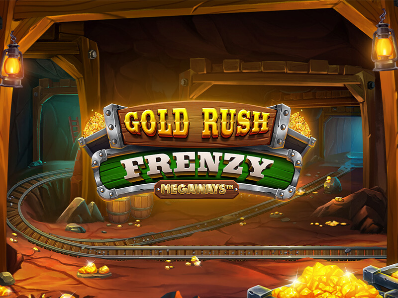 Gold Rush Frenzy Slot Game Visual